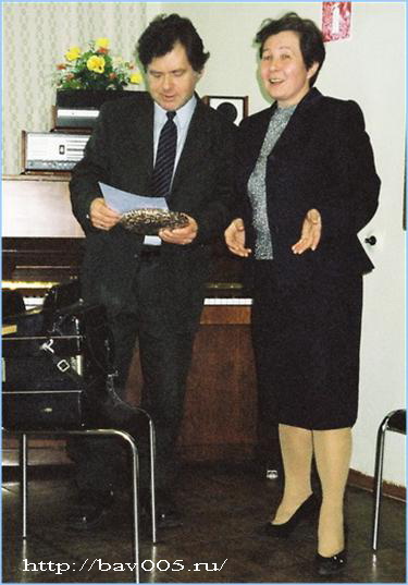 Ольга Прокопец и Евгений Дербенко. Тула, 2001 год: http://bav005.ru/