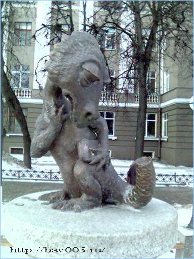 Тула: памятник Хвосту: http://bav005.ru/